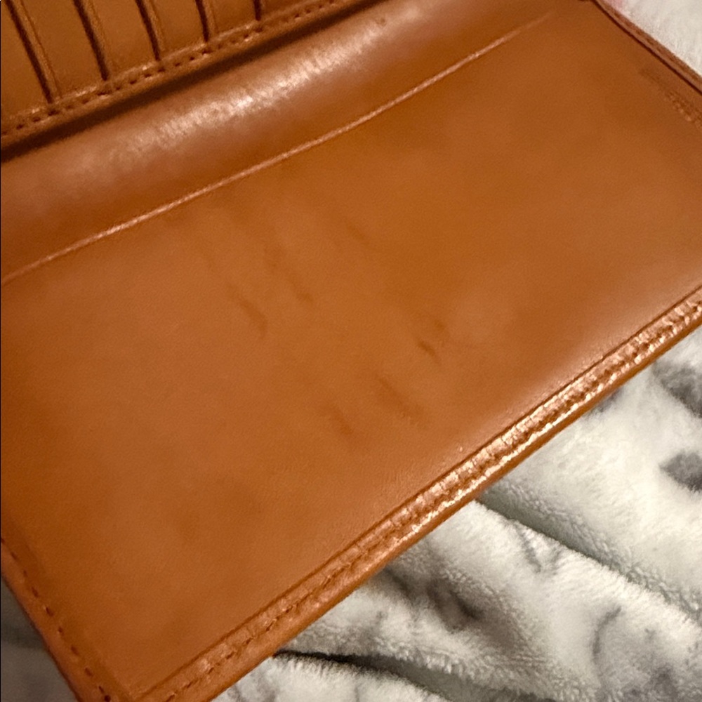 Dooney & Bourke DB75 multi-color slim wallet EUC - Picture 15 of 16